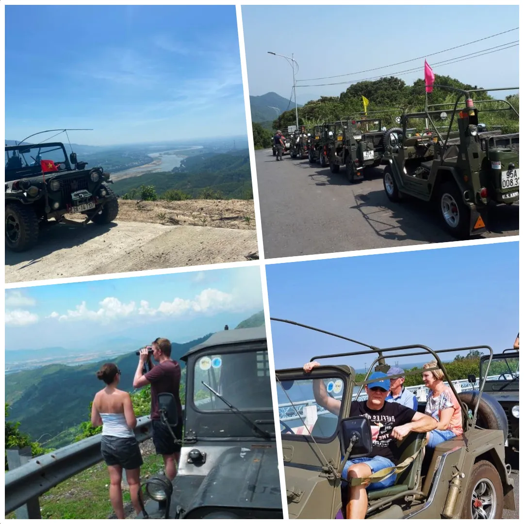 Son Tra & Linh Ung Pagoda Private Jeep Tour