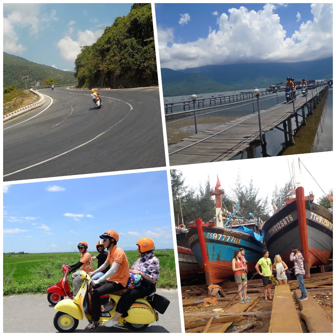 Hai Van Pass & Coastal Adventure Vespa Tour