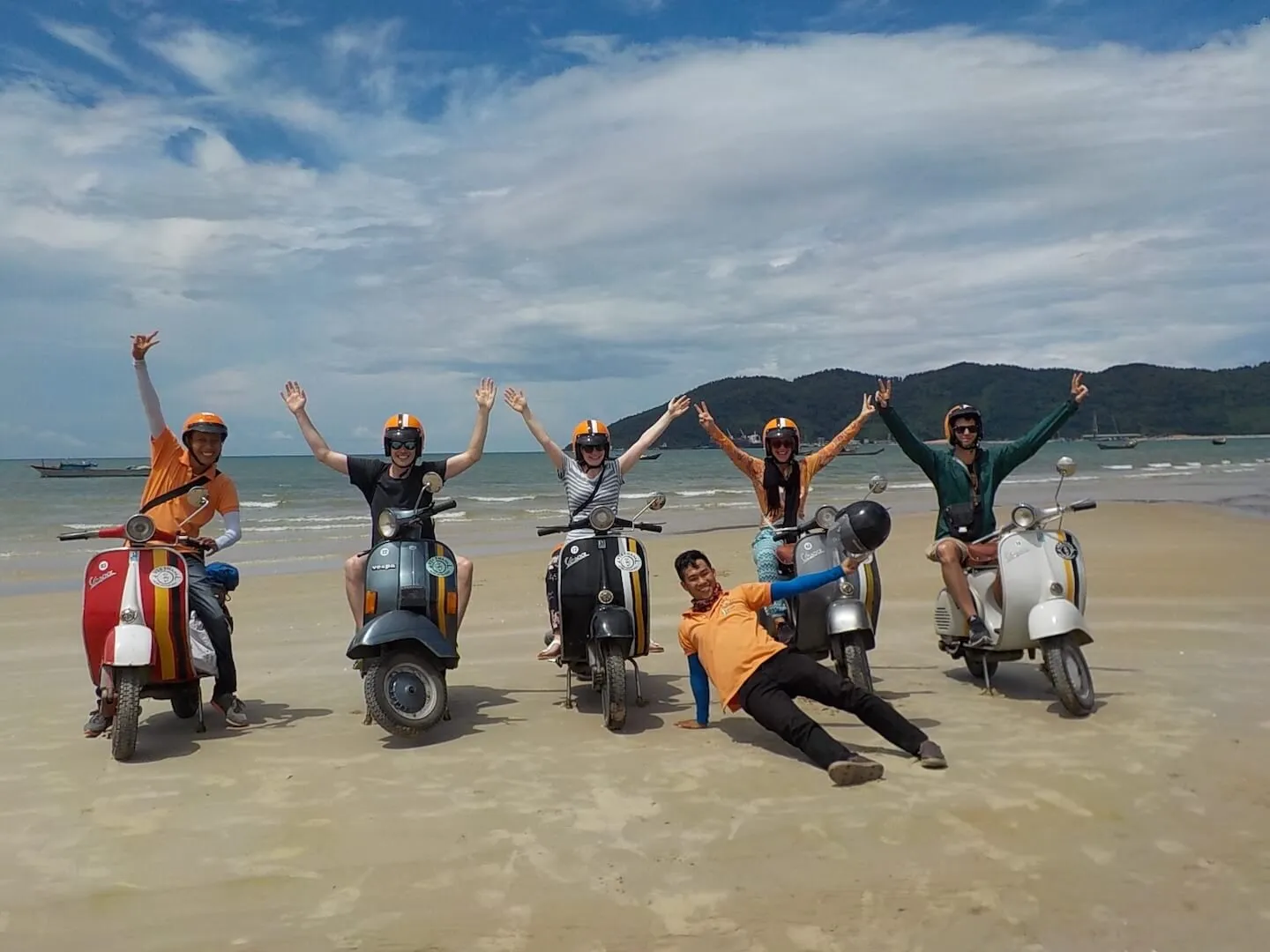 Hai Van Pass & Coastal Adventure Vespa Tour