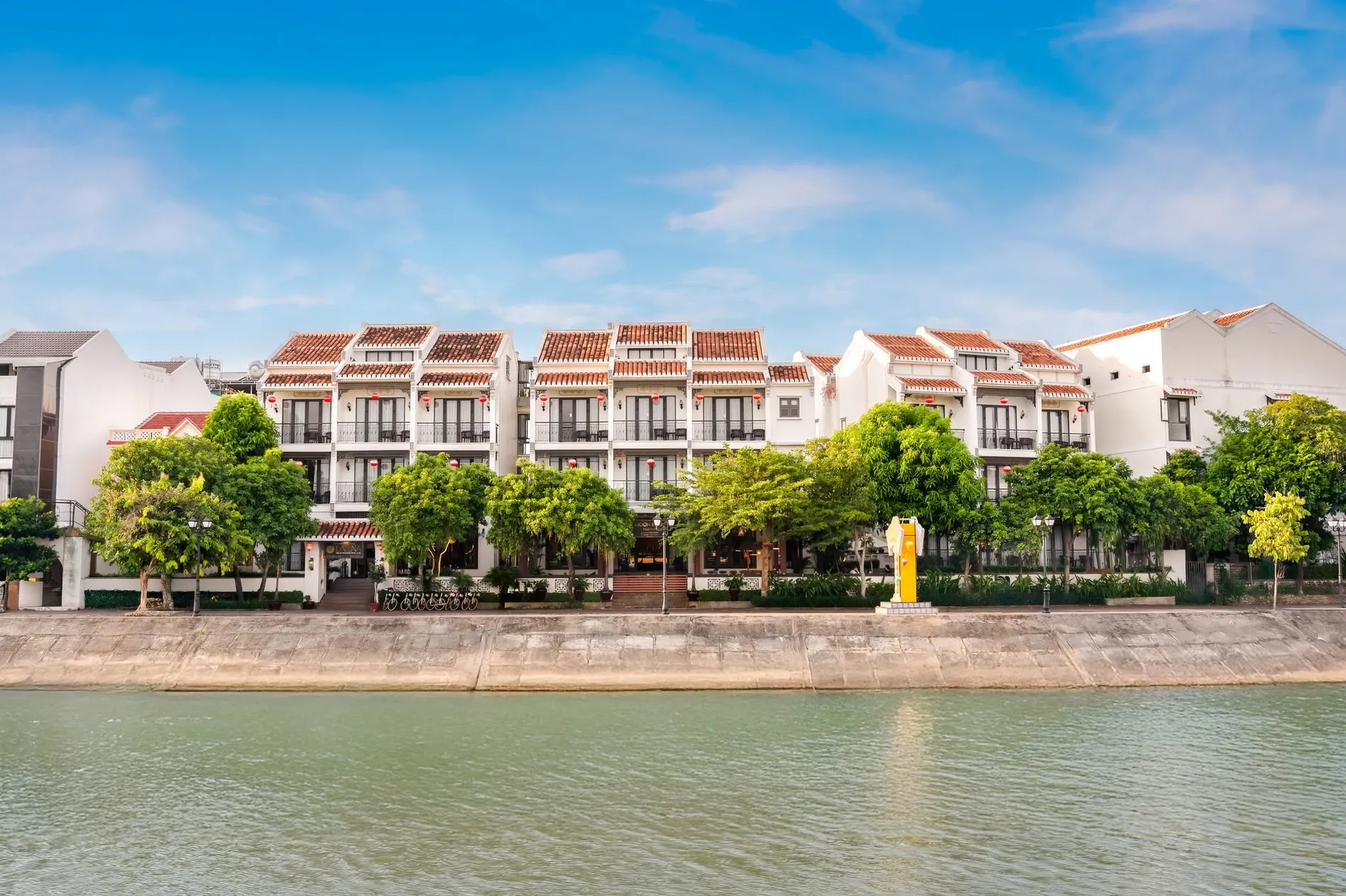 Laluna Hoi An Riverside Hotel & Spa on the river
